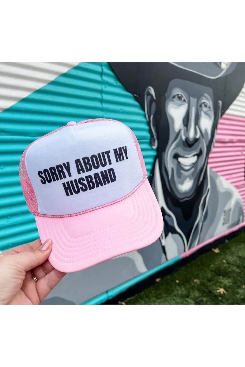 Sorry about my husband hat