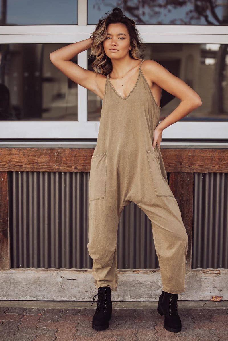 Relaxed Oversized Jumpsuit