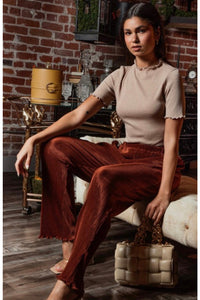 Fit and Flare Pants