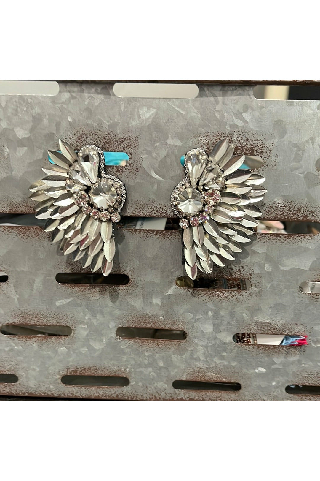 Silver Wing Earrings