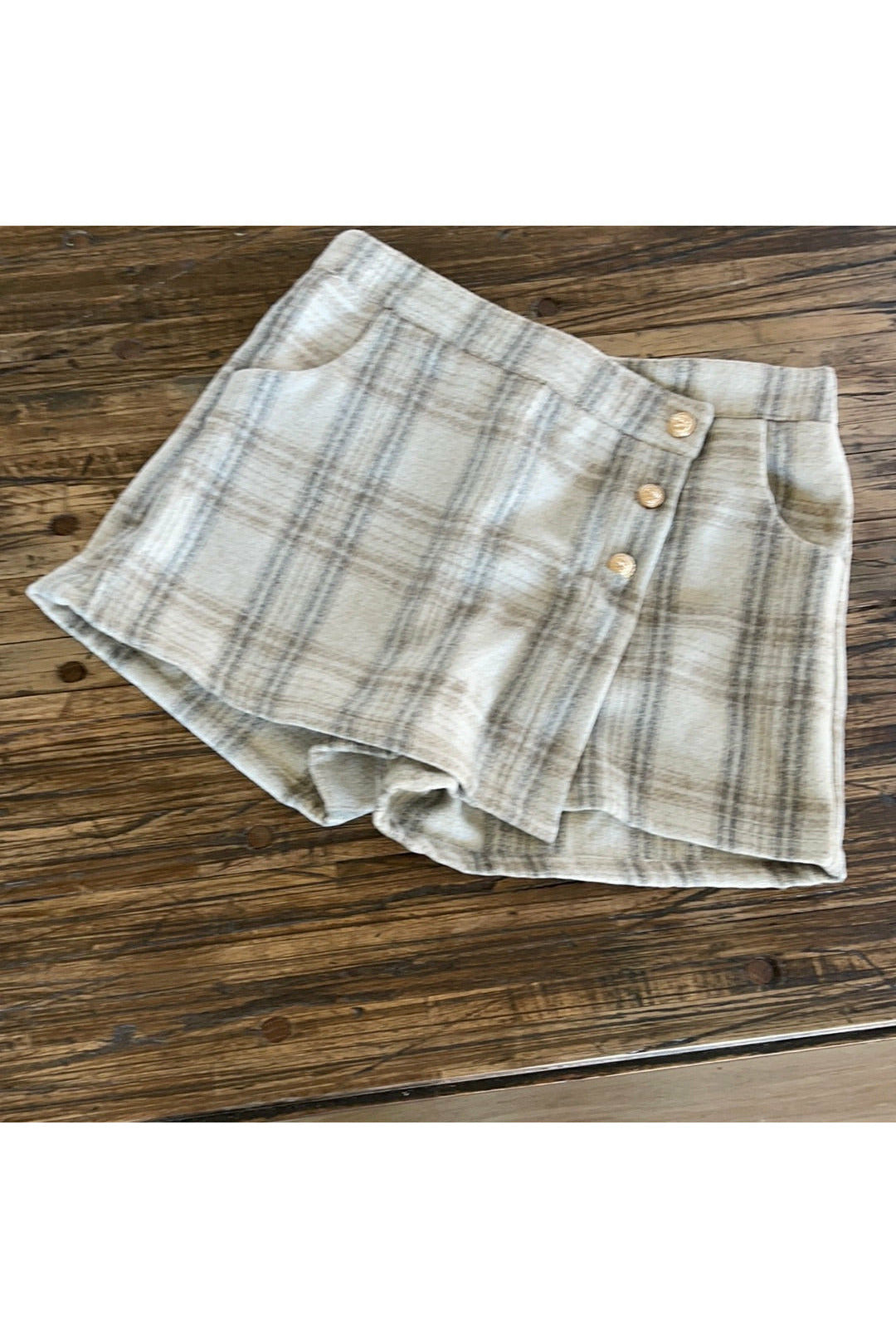 Walk in the park wool shorts