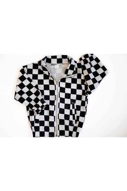 Canvas Checkered Jacket