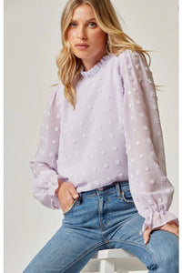 Lucky in Lavender Top
