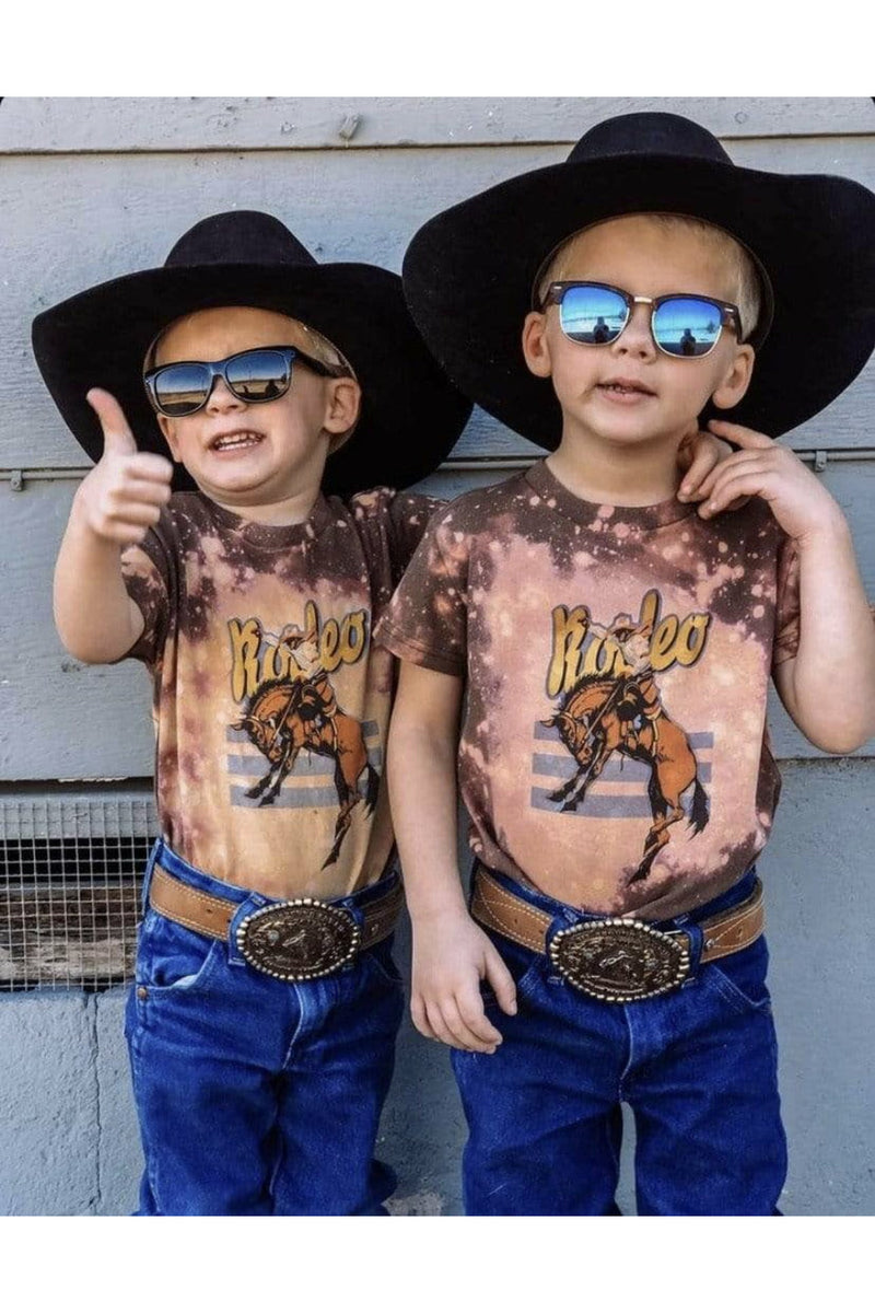 Kids Bleached Rodeo Tee